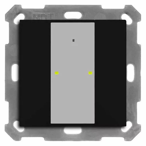 MDT RF-TA55A206.01 KNX-RF-tapintásérzékelő | 2-csatornás | fekete matt