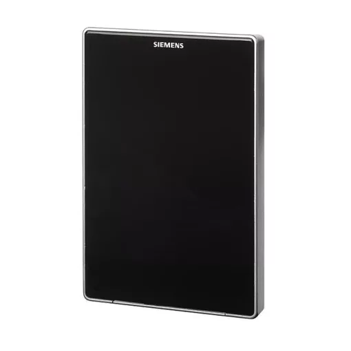 SIEMENS S55624-H123 KNX helyiséghőmérséklet-érzékelő | hőmérséklet, páratartalom, CO2 | fekete