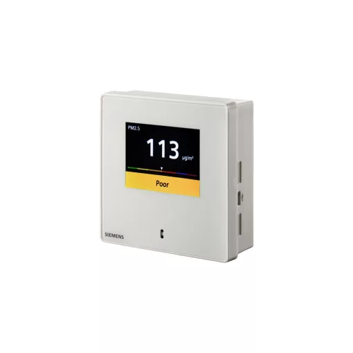 SIEMENS S55720-S458 finompor érzékelő | 0-10 V & Modbus, Display