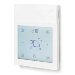   SIEMENS S55720-S608 KNX szobai kezelőegység | hőmérséklet, relatív páratartalom | fehér