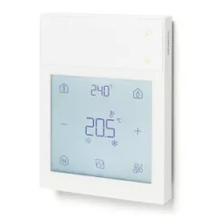   SIEMENS S55720-S609 KNX szobai kezelőegység | hőmérséklet, relatív páratartalom, CO2 | fehér