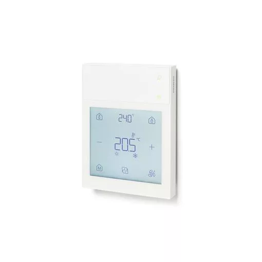 SIEMENS S55720-S609 KNX szobai kezelőegység | hőmérséklet, relatív páratartalom, CO2 | fehér