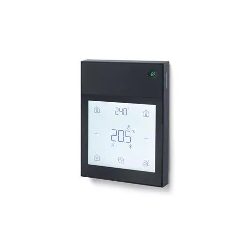 SIEMENS S55720-S646 KNX helyiségkezelő egység | hőmérséklet, relatív páratartalom | fekete