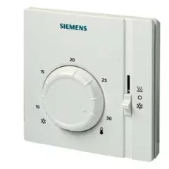   SIEMENS S55770-T224 Elektromechanikus szobatermosztát | Választókapcsoló Fűtés/Ki/Hűtés, 1 kimenet