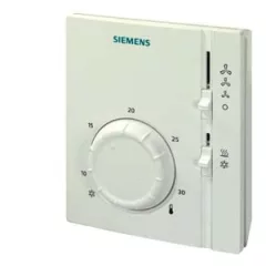   SIEMENS S55770-T225 Elektromechanikus szobatermosztát | 2 csöves, fűtés/hűtés választókapcsolóval
