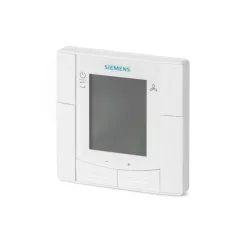 SIEMENS S55770-T291 helyiségtermosztat | 2-/4-csöves, LCD