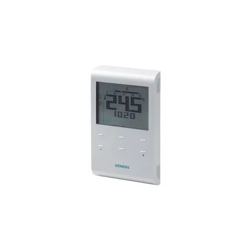 SIEMENS S55770-T320 Vezeték nélküli szobatermosztát | Automatikus időkapcsoló program