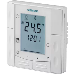   SIEMENS S55770-T333 szobatermosztát | részleges falba süllyesztett kivitel Auto Timer funkcióval