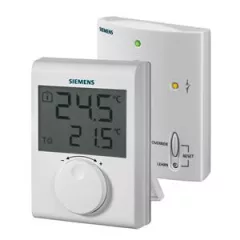   SIEMENS S55770-T378 KNX szobatermosztát rádiós készlet | adó és vevő