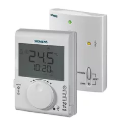   SIEMENS S55770-T380 KNX szobatermosztát készlet | napi kapcsolóóra 24 órás, adó és vevő