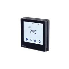 SIEMENS S55770-T429 KNX szobatermosztát Touch | fekete