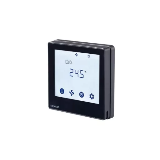 SIEMENS S55770-T429 KNX szobatermosztát Touch | fekete