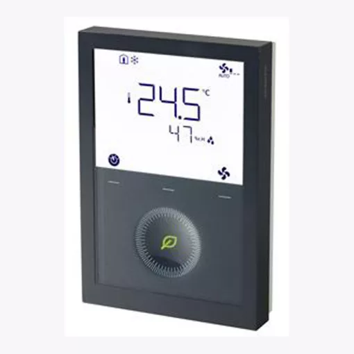 SIEMENS S55770-T452 KNX helyiség-termosztát | hőmérséklet- és páratartalom-érzékelő | fekete