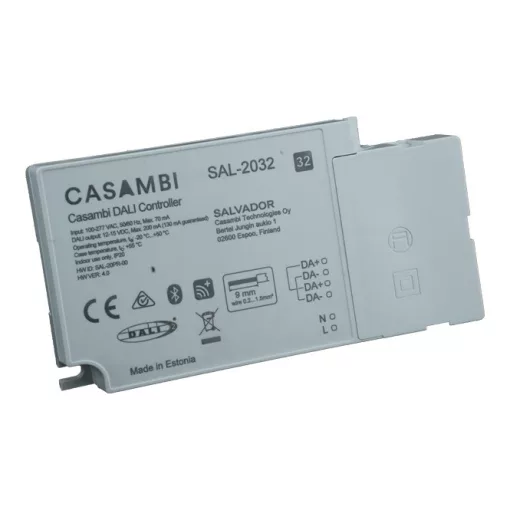 CASAMBI SAL-2032 Salvador Serie 2000 DALI-Gateway | 32 DALI résztvevő