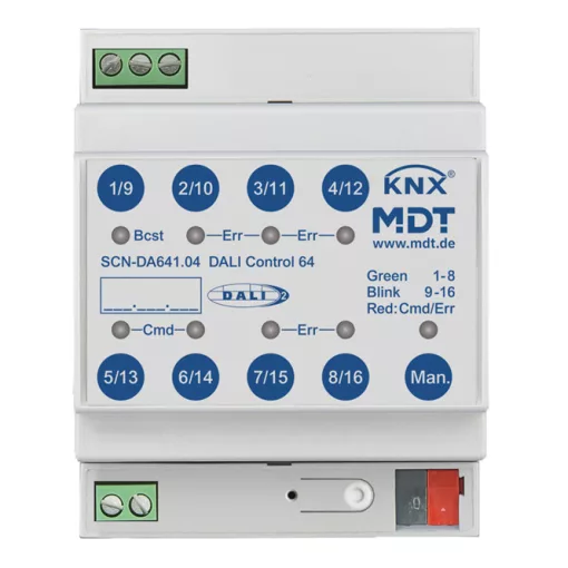 MDT SCN-DA641.04 KNX-DALI-Gateway | 1-csatornás, Standard