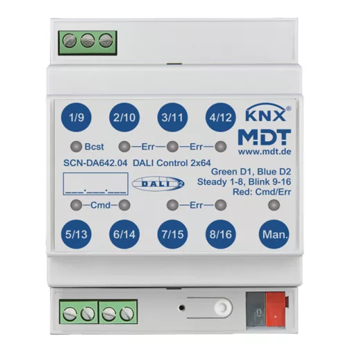 MDT SCN-DA642.04 KNX-DALI-Gateway | 2-csatornás, Standard