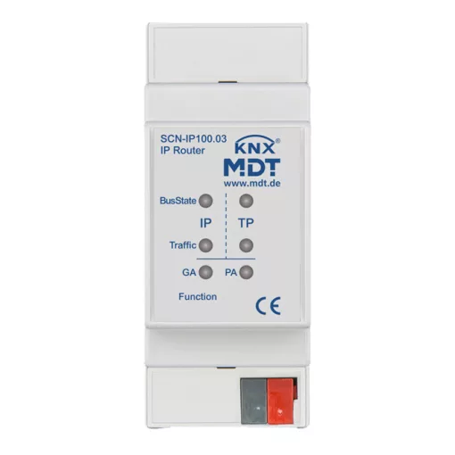 MDT SCN-IP100.03 KNX IP-router | DIN-sínre szerelhető