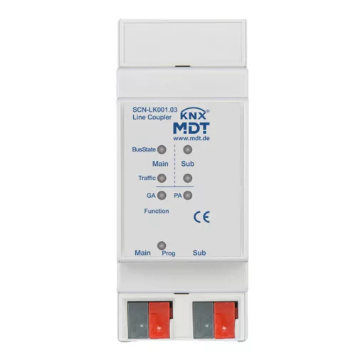 MDT SCN-LK001.03 KNX vonalkoppló | DIN sínre, KNX Secure
