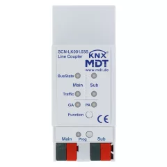 MDT SCN-LK001.03S KNX vonalkoppler | REG, KNX Secure, Proxy