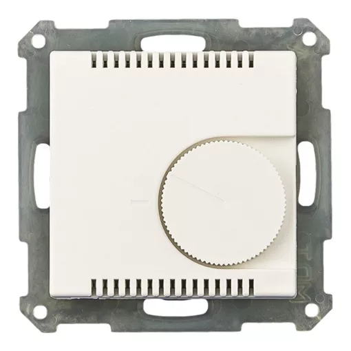 MDT SCN-RT1UPE.01 KNX szobatermosztát 55 | forgókapcsolóval | tiszta fehér matt