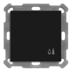   MDT SCN-TFS5506.01 KNX Okos 55 szobatermosztát | hőmérséklet-/páratartalom-érzékelő | matt fekete