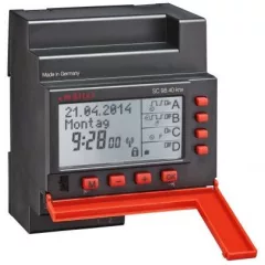   MÜLLER SC98.40knx KNX digitális éves kapcsolóóra | 4 csatornás