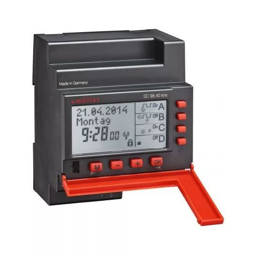 MÜLLER SC98.40knx KNX digitális éves kapcsolóóra | 4 csatornás