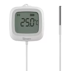  SONOFF SNZB-02LD Zigbee hőmérséklet-érzékelő | érzékelővel | fehér