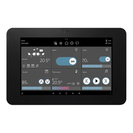 JUNG SP0081U KNX Smart Panel | fekete | 8 hüvelykes