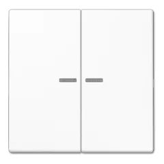   JUNG SPLS10921STRFWW KNX-RF tapintásérzékelő | 2-csatornás | alpinfehér