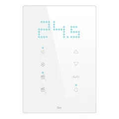   BESKNX CUBIK-TL Capriccio white Cubik-TL capriccio érintőképernyős termosztát | Standard | fehér