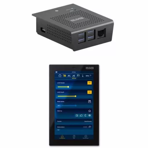 JUNG SV-S2-SC5SW SV-Server-Set Smart Control | Standard | fekete