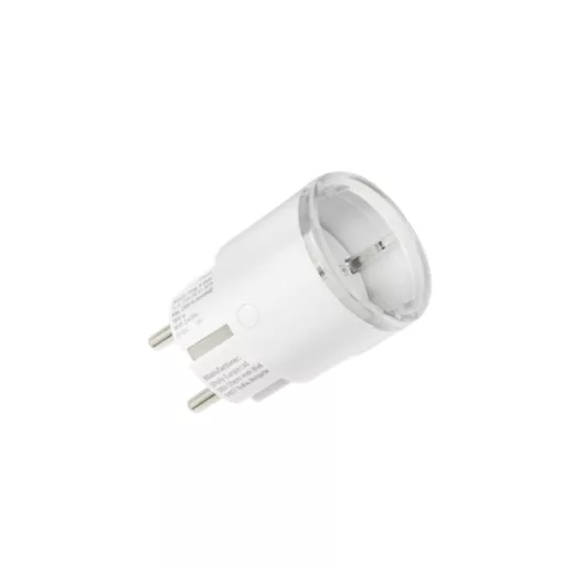 SHELLY Plug S Gen3 Matter-kompatibilis dugó | teljesítménymérővel, LED-kijelzővel | fehér