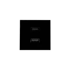   SHELLY USB Charger s USB töltő Wall Display Stand-hoz | USB-A/C, 3 A | fekete
