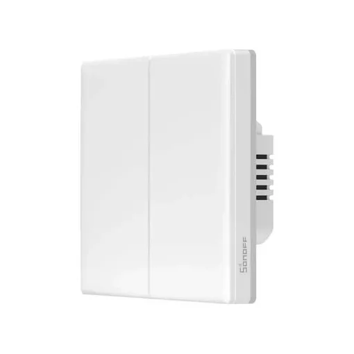 SONOFF T5-2C-86 WLAN jelenetes tapintásérzékelő | 2-csatornás | matt fehér | 86x86 mm