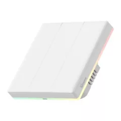   SONOFF T5-3C-86 WLAN jelenet tapintásérzékelő | 3-csatornás | matt fehér | 86x86 mm