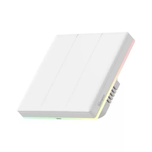 SONOFF T5-3C-86 WLAN jelenet tapintásérzékelő | 3-csatornás | matt fehér | 86x86 mm