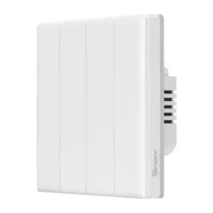   SONOFF T5-4C-86 WLAN jelenet tapintásérzékelő | 4-csatornás | matt fehér | 86x86 mm