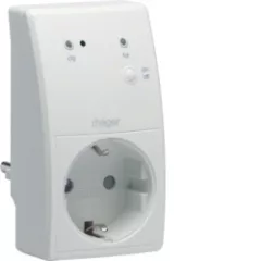   HAGER TRC270D KNX-Rádió közbülső dugó | 1 kimenetes | fehér