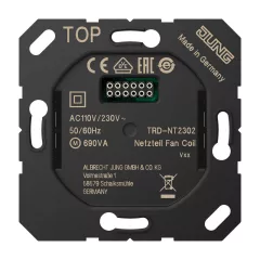   JUNG TRD-NT2302 KNX tápegység termosztáthoz | Fan Coil 2 csöves