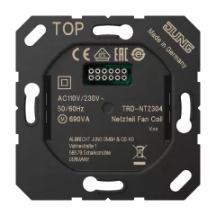   JUNG TRD-NT2304 KNX tápegység termosztáthoz | Fan Coil 4 csöves