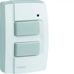 HAGER TRE302 KNX-Funk tapintásérzékelő AP | 2-csatornás