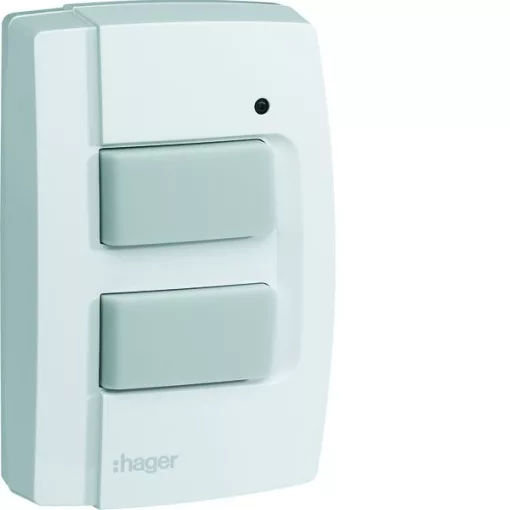 HAGER TRE302 KNX-Funk tapintásérzékelő AP | 2-csatornás