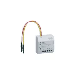 HAGER TRM692G KNX redőnyaktor UP | 1-csatornás, 2 bemenet