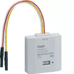   HAGER TRM702A KNX rádiófrekvenciás bináris bemenet UP | 2-csatornás
