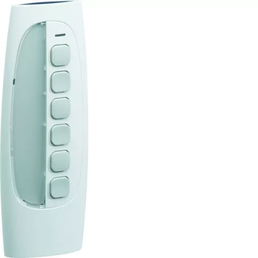 HAGER TU406 KNX rádiófrekvenciás távirányító | 6 gombos, 6 csatornás