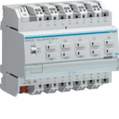   HAGER TXA610D KNX easy univerzális aktor 16 A | 10 kimenetes
