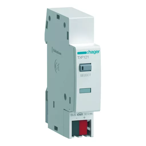 HAGER TXF121 KNX interfész elektromos energiamérőkhöz | Standard