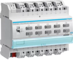   HAGER TYA610D KNX univerzális aktor | 10-csatornás, 16 A, C-terhelés