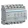 HAGER TYAS628C KNX Secure redőnyaktor | 8-csatornás, 230 V